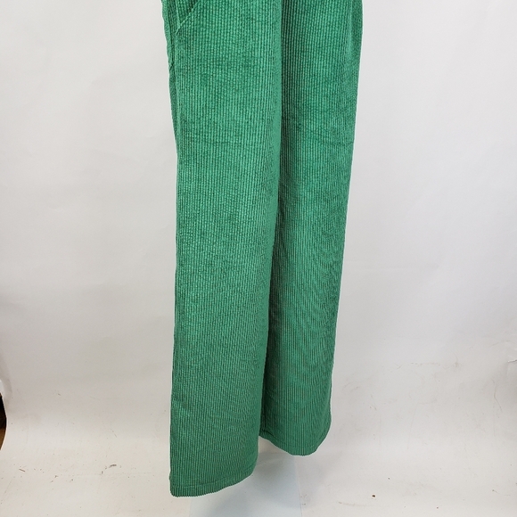 BDG Georgie Corduroy Overall green size XS NEW - Picture 5 of 13